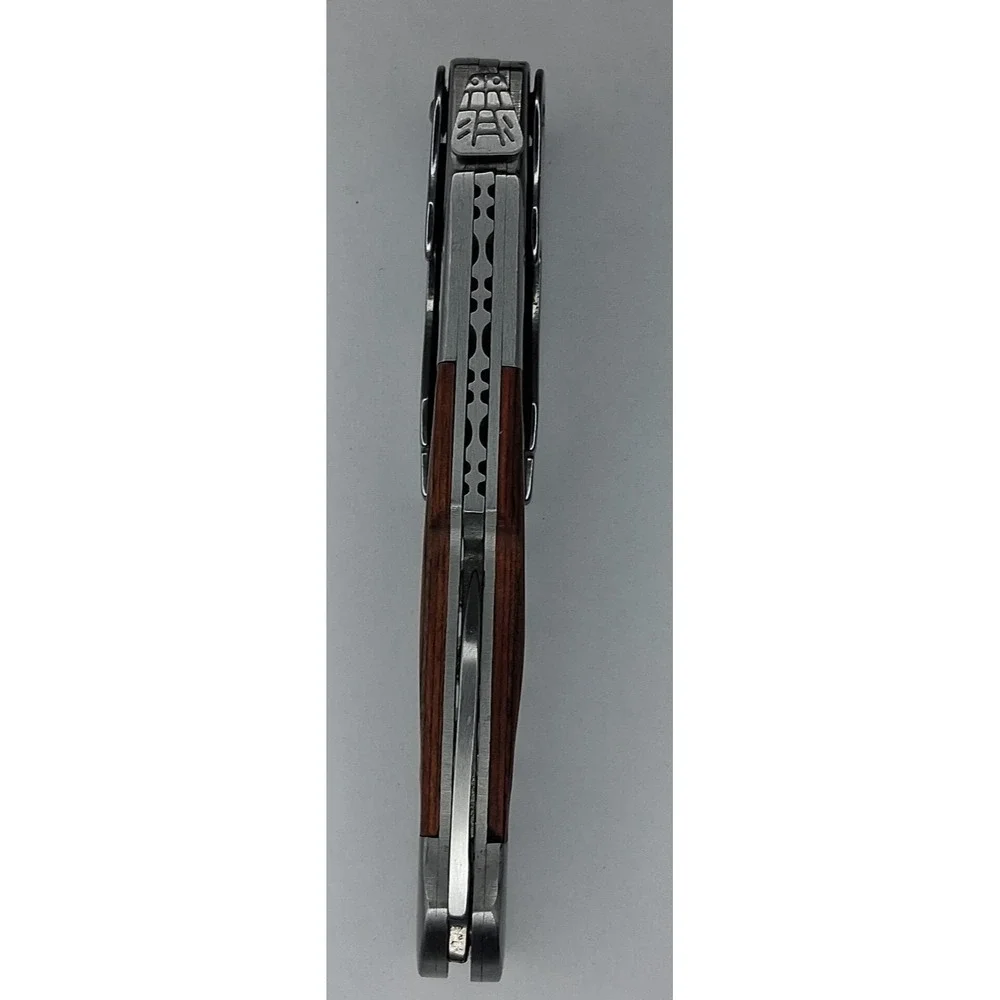Wood Inlay Handle Corkscrew Wine Promotion Bartender, bottle opener, foil cut